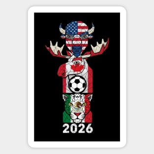 World Soccer Team - North America Cup 2026 Magnet